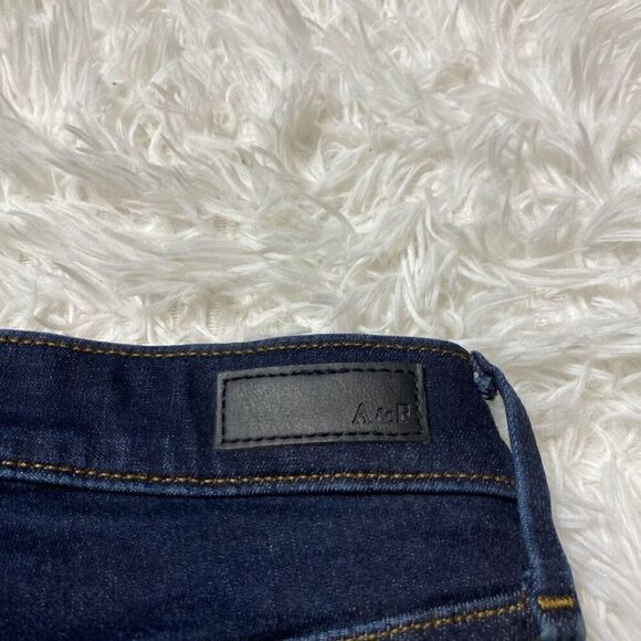 Abercrombie & Fitch Simone High Rise Super Skinny Denim Jeans Womens Size 27/4L - Picture 7 of 9